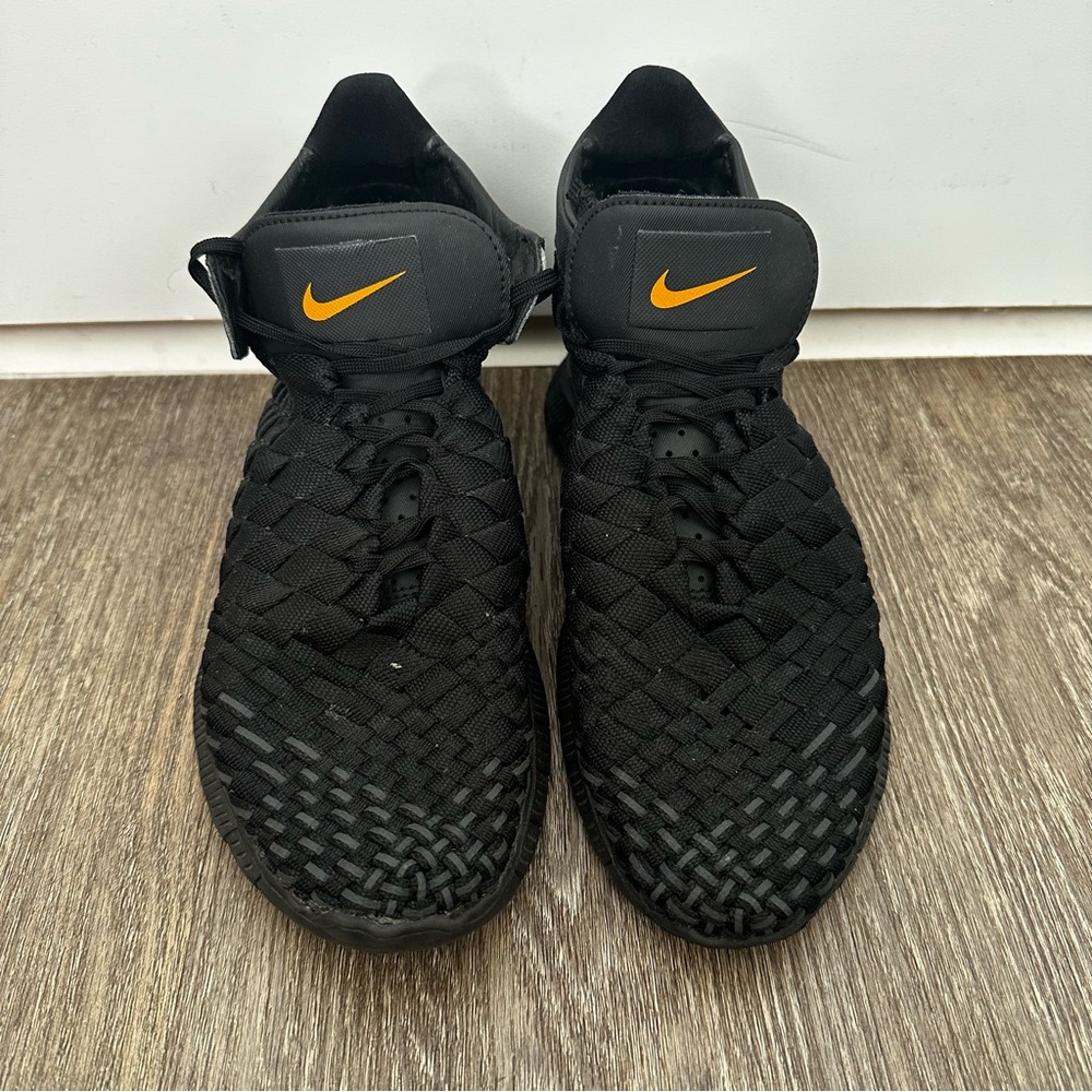Nike Free Run 5.0 Inneva Woven High-Top Black Size 7.5  Mens Used Size 9 Women